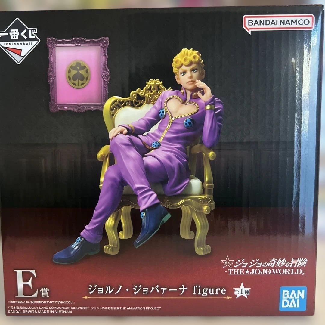 ジョジョの奇妙な冒険　THE JOJO WORLD一番くじ　ジョルノ6点セット