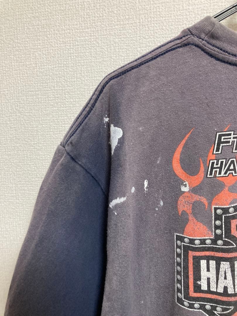 雰囲気◎2001 Harley-Davidson エンジン　フレイム　Tシャツ