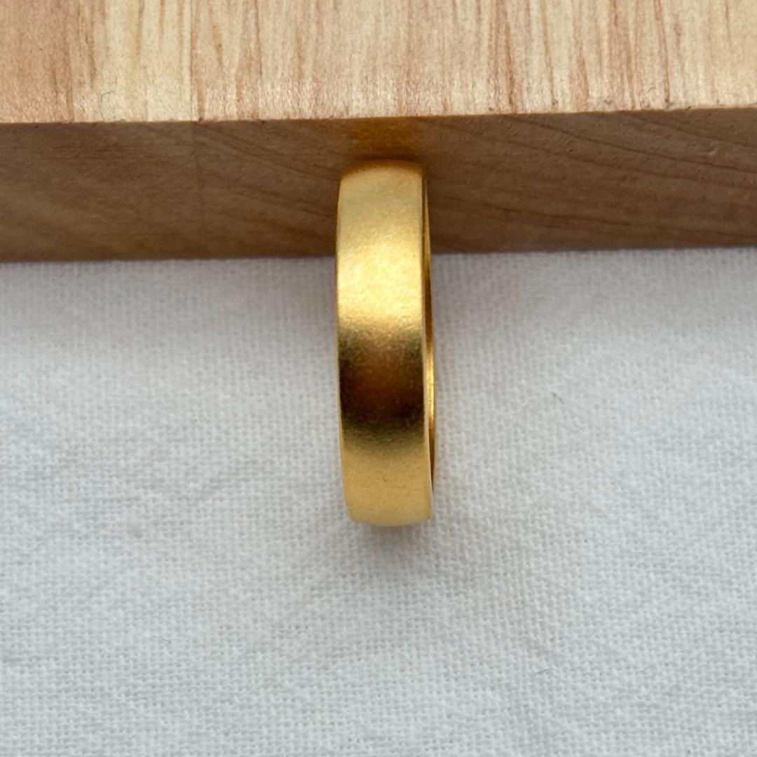 K18金 ゴールドリング 49mm 4.36g 16号