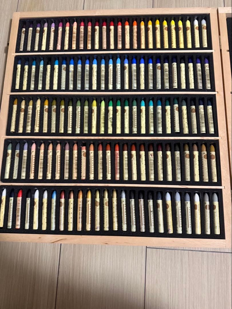 SENNELIER 120色オイルパステルセット　美品