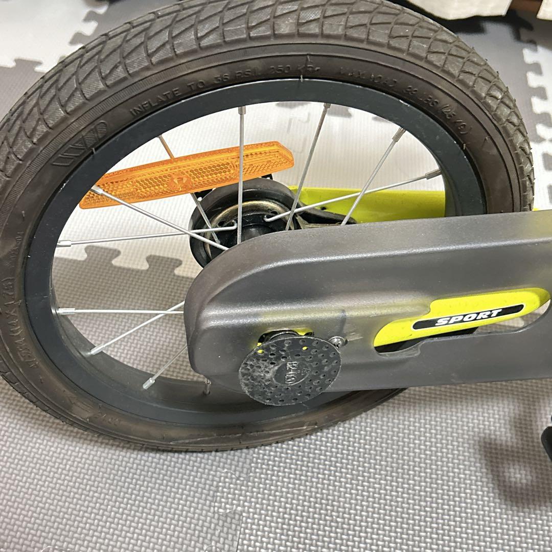 【極美品/希少カラー】STRIDER 14X ライムイエロー/説明書・部品付