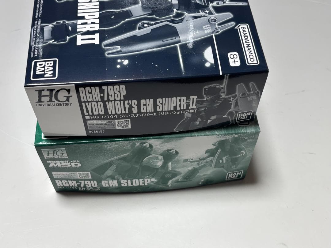 【2個】HG ジム・スループ HG ジム・スナイパーＩＩ（リド・ウォルフ機)