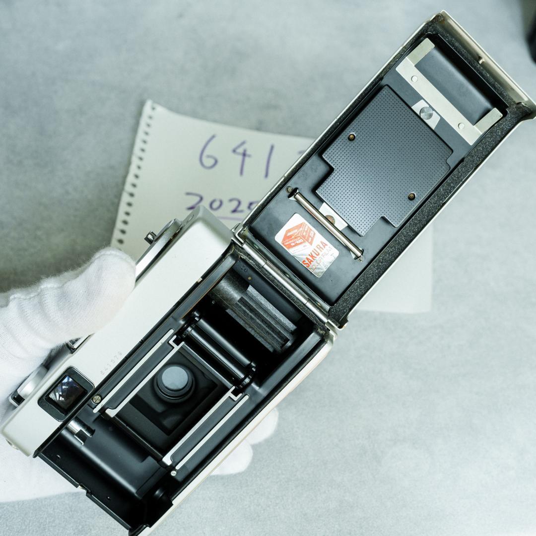 Konica C35 flash matic イエロー【整備済完動品】