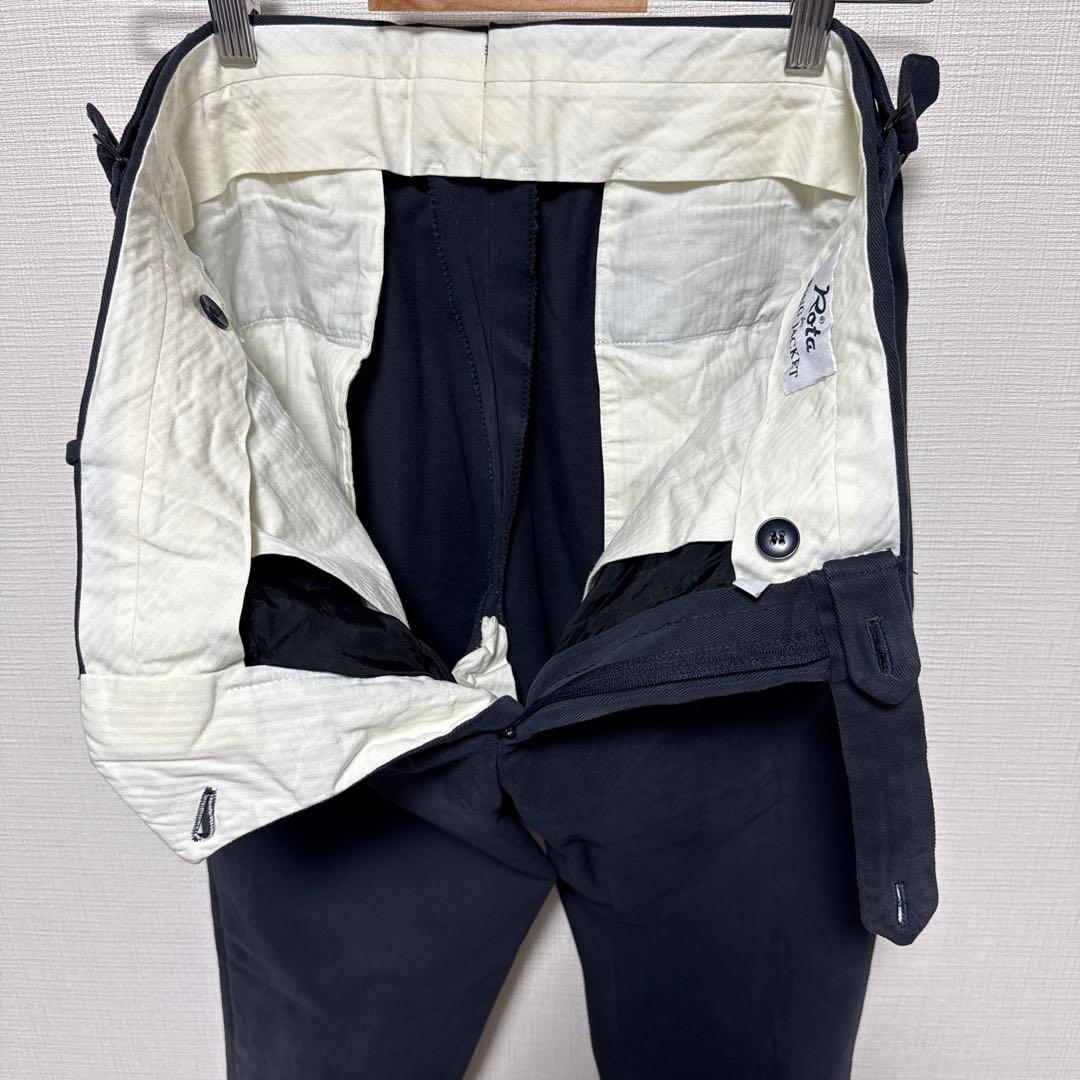 ROTA リングヂャケット　ピーチスキンパンツ　ネイビー　RING JACKET