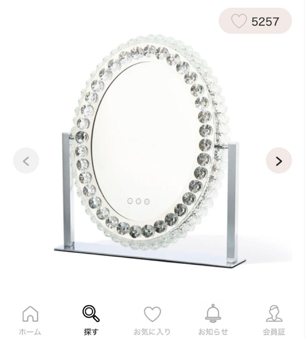 francfranc̈❁*ブリエハリウッドミラーラウンド