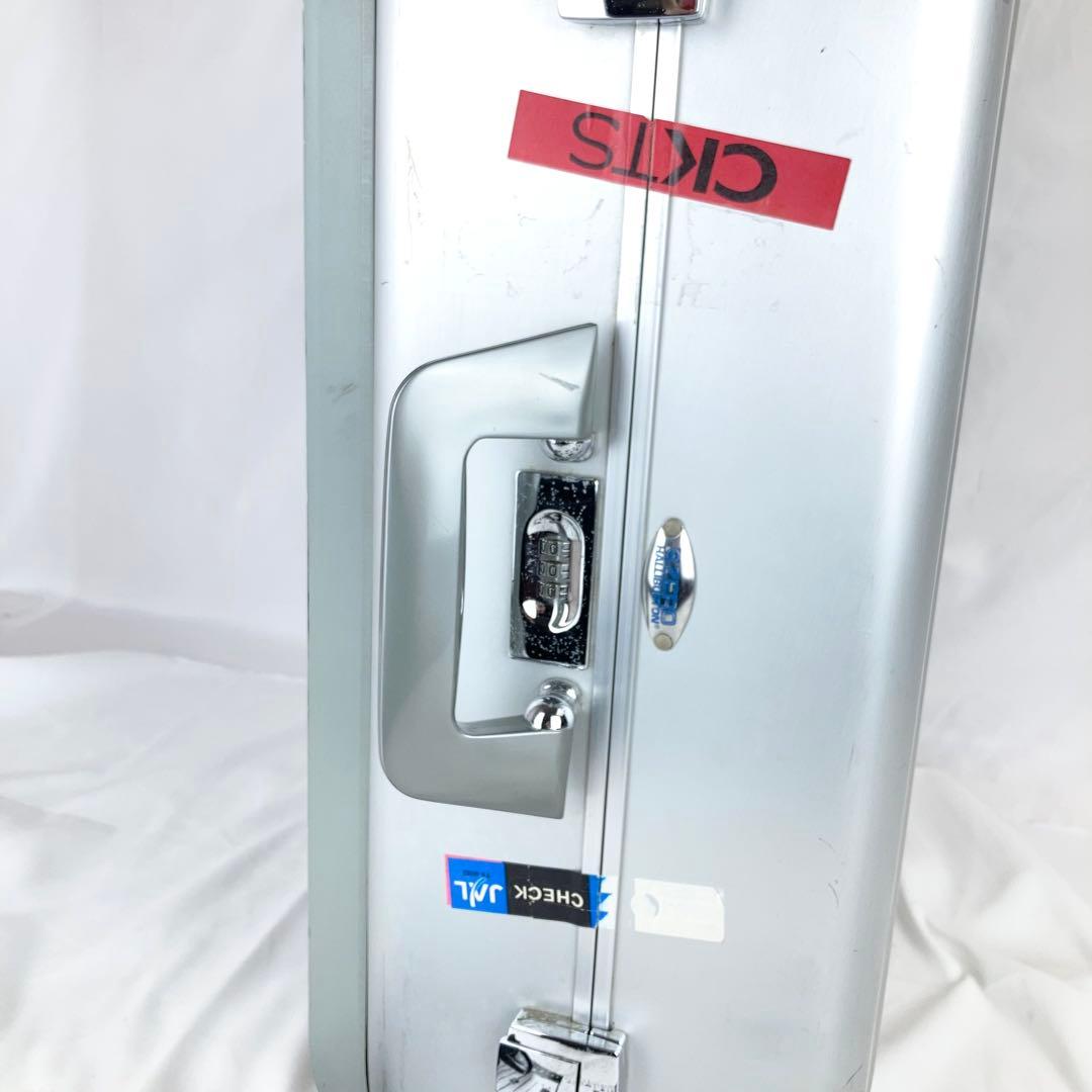 ◆ゼロハリバートン 2輪 スーツケース ぜローラ シルバー アルミ