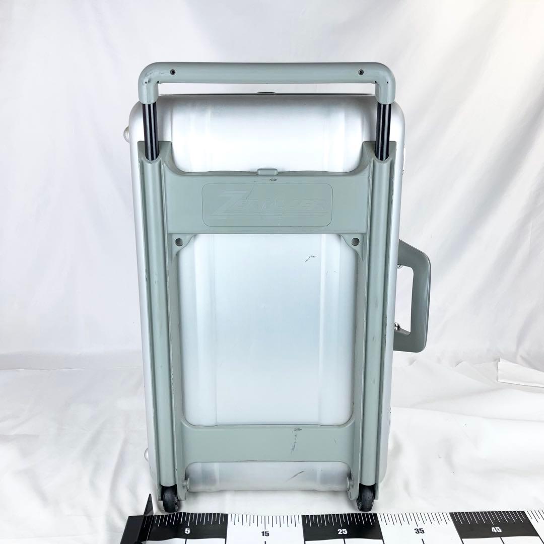 ◆ゼロハリバートン 2輪 スーツケース ぜローラ シルバー アルミ