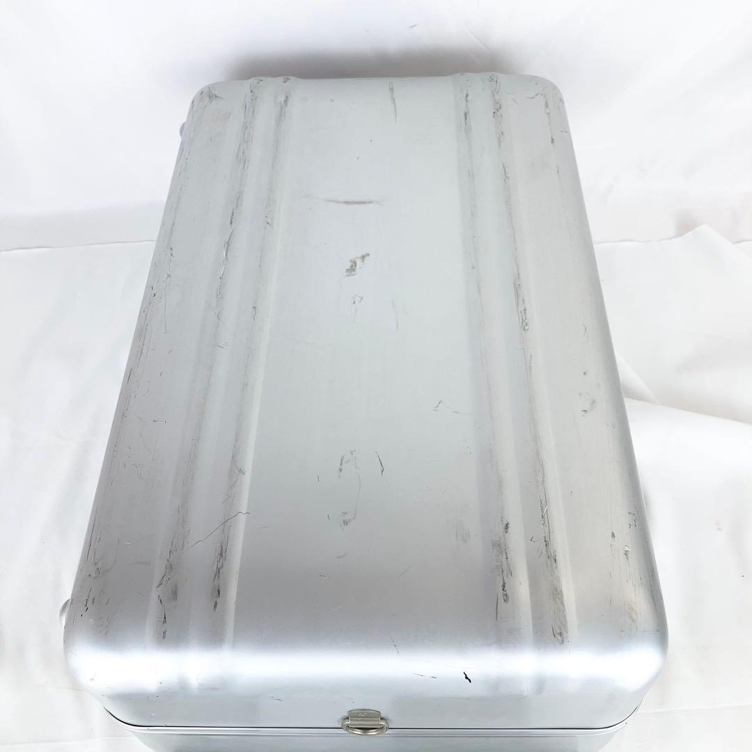 ◆ゼロハリバートン 2輪 スーツケース ぜローラ シルバー アルミ