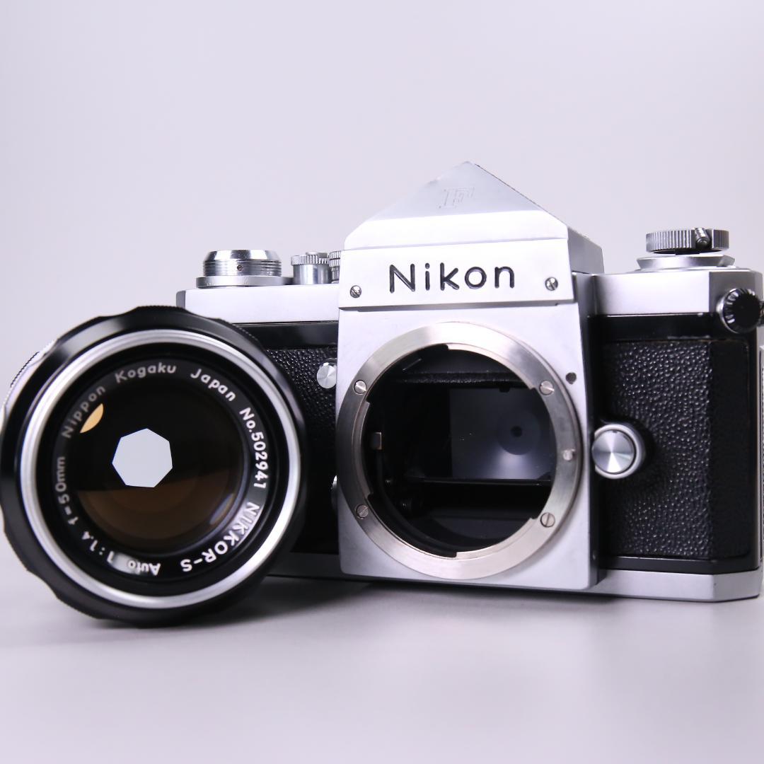 ☆完全動作☆Nikon F 50mm F1.4 アイレベル　＃501