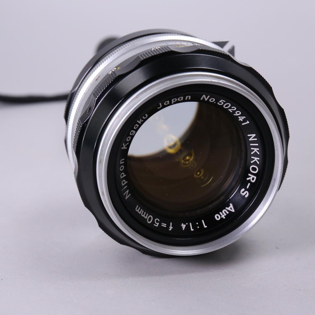 ☆完全動作☆Nikon F 50mm F1.4 アイレベル　＃501