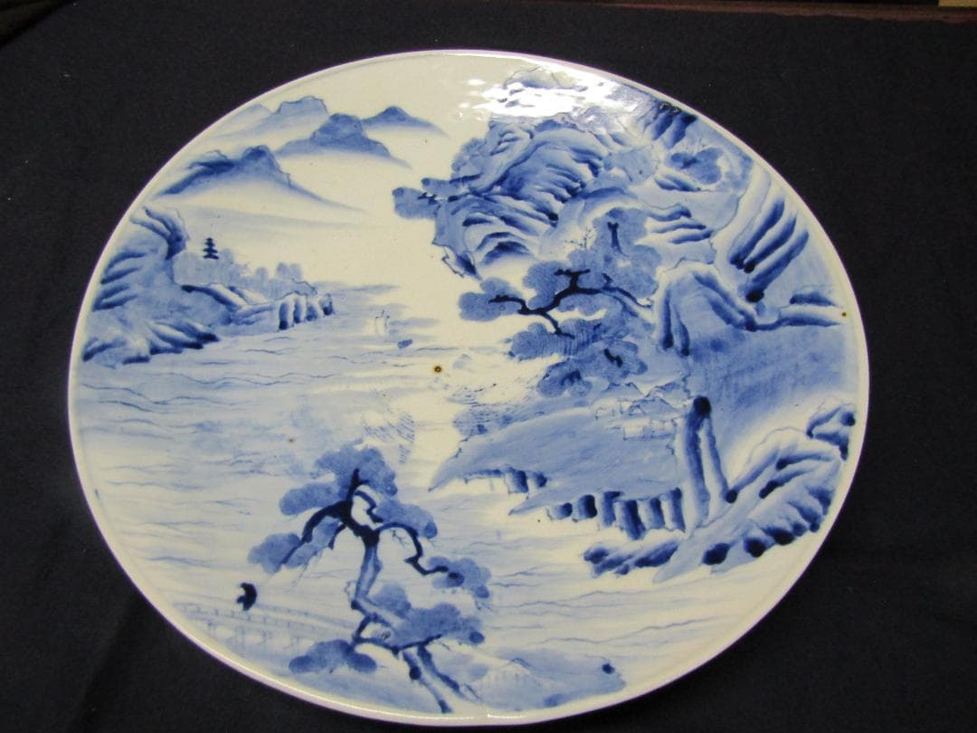 次代に残してほしい一品　瀬戸大皿　明治（A302)