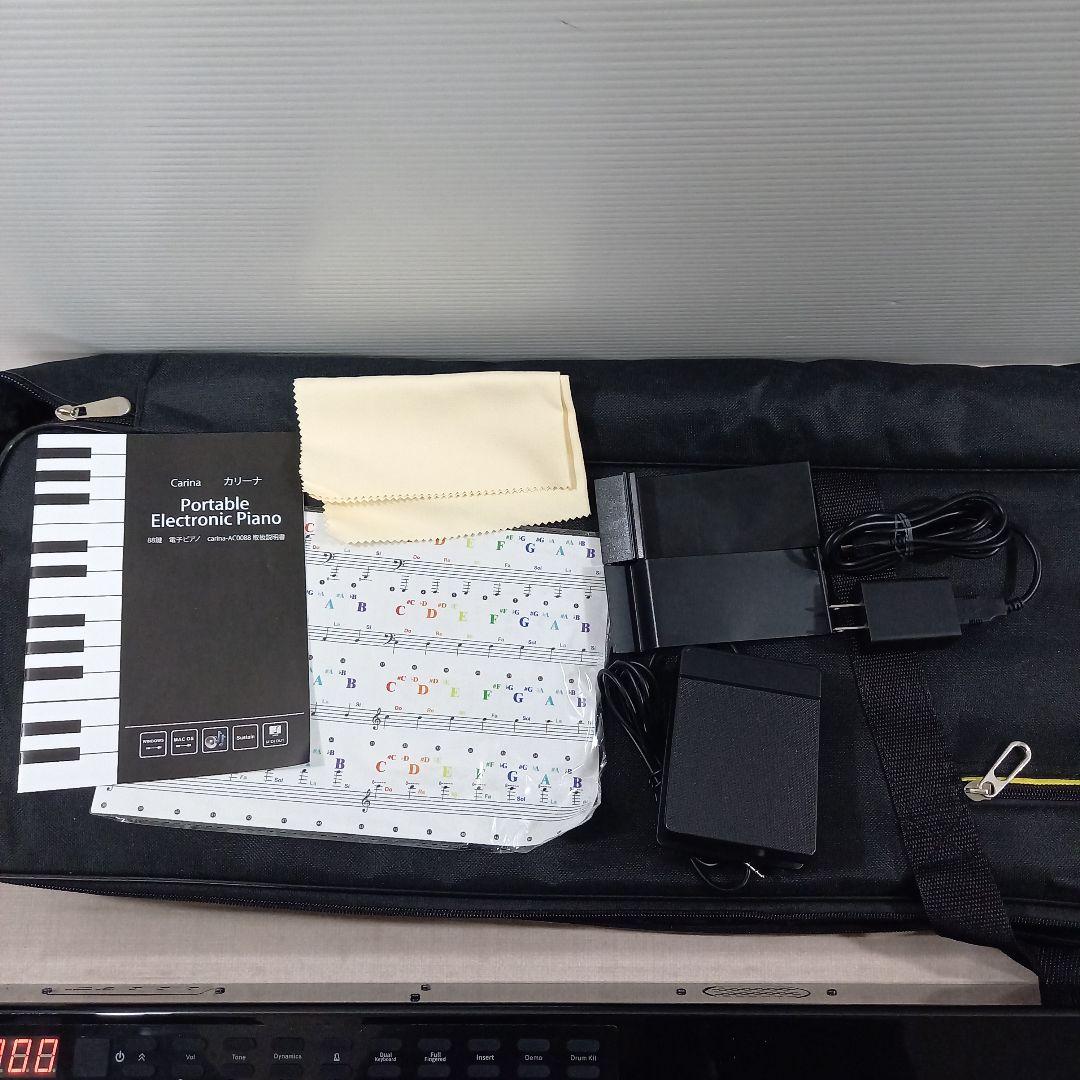 美品◎CARINA 88鍵 ポータブル電子ピアノ キーボード