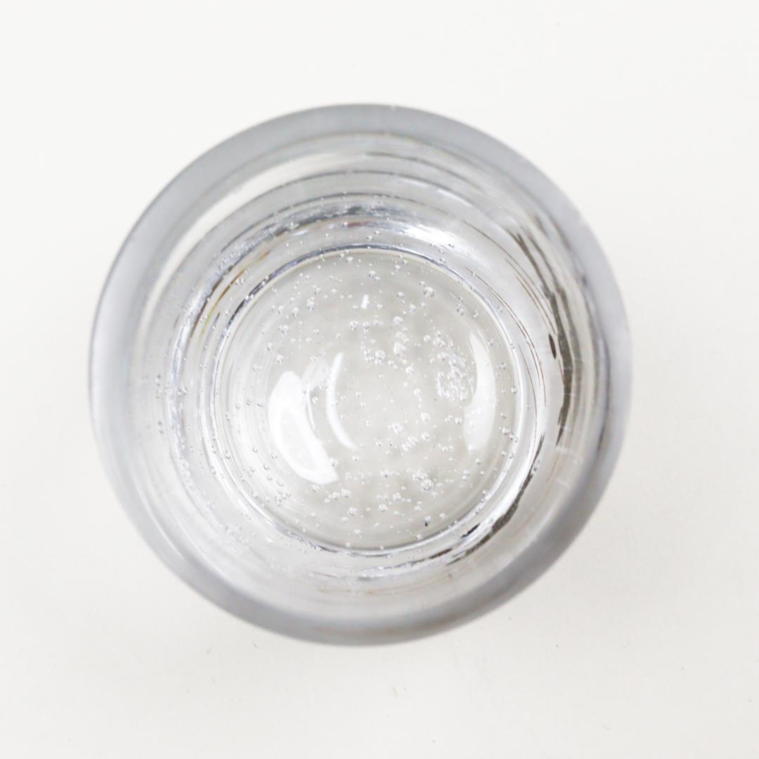 蓑輪一星 黒柿蓋 鮎蒔絵 硝子茶器 茶入れ 抹茶 共箱