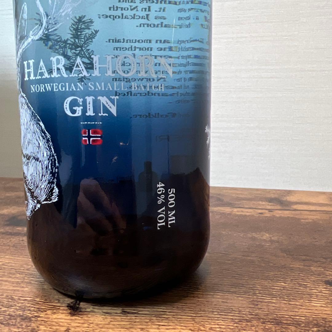【ノルウェー購入★希少】HARAHORN NORWEGIAN GIN 500ml