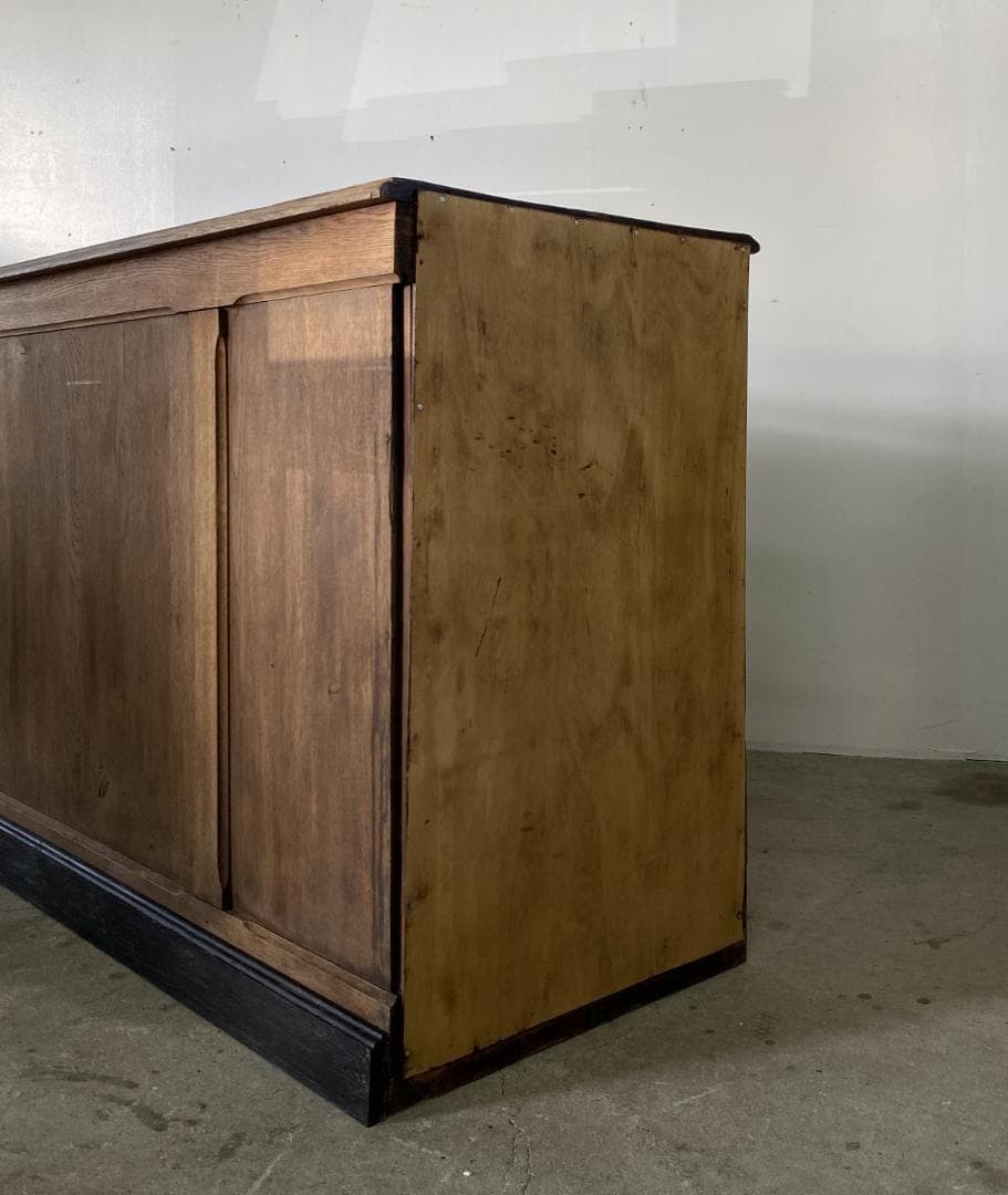 フランス アンティーク Shop Counter カウンター テーブル チェスト