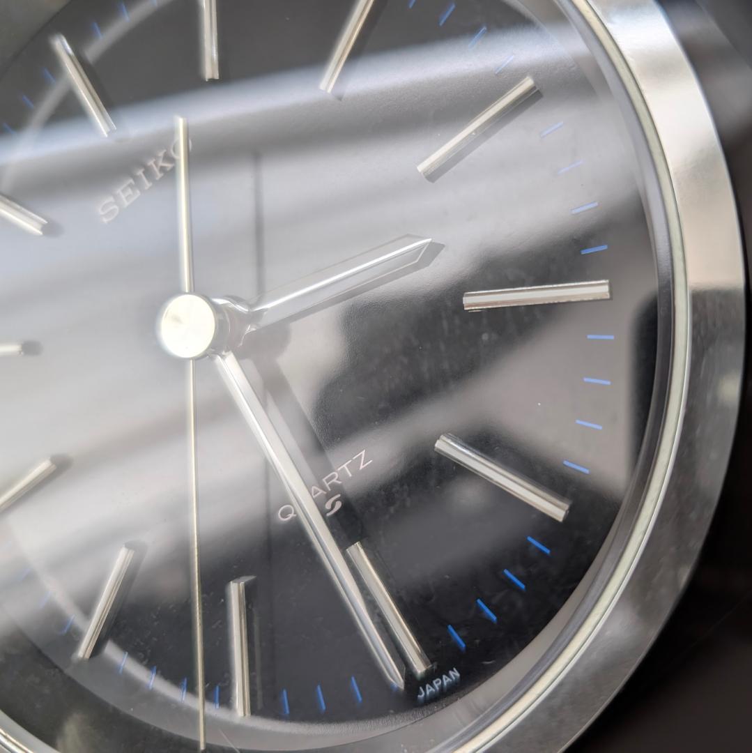 SEIKO 70s ビンテージ ステンレス柱脚 置時計 ミッドセンチュリー 美品