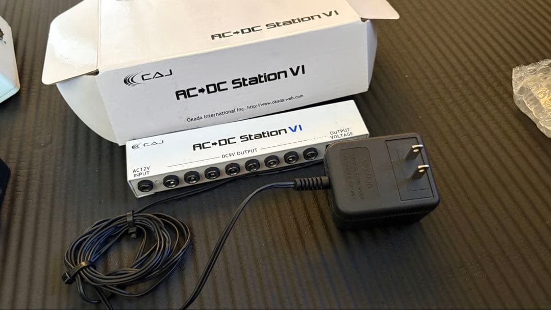 CAJ AC/DC StationⅥ パワーサプライ　DCケーブル付き