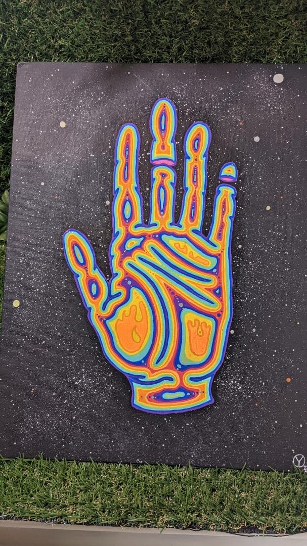 絵画 Space Hand