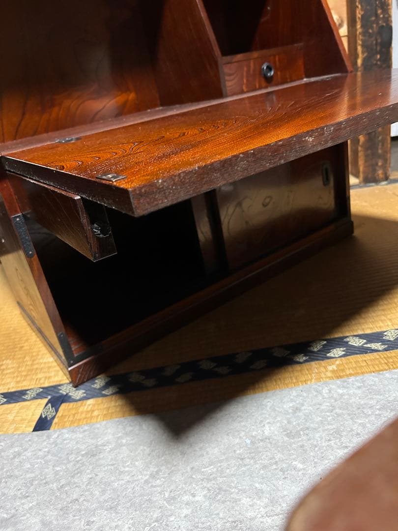 和のライティングビュロー 座卓用　和式　正座