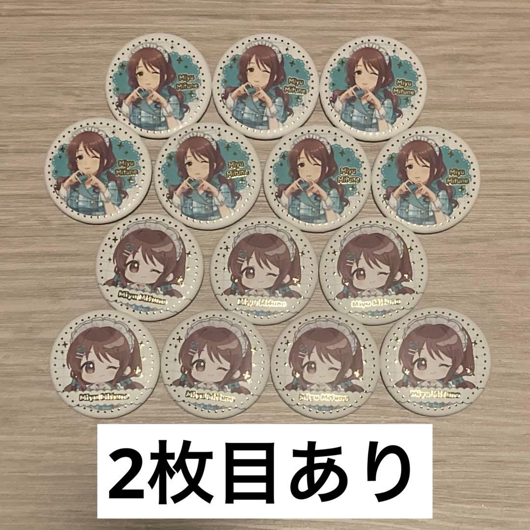 三船美優 スイパラ 缶バッジ クリアカード コースター まとめ売り デレマス