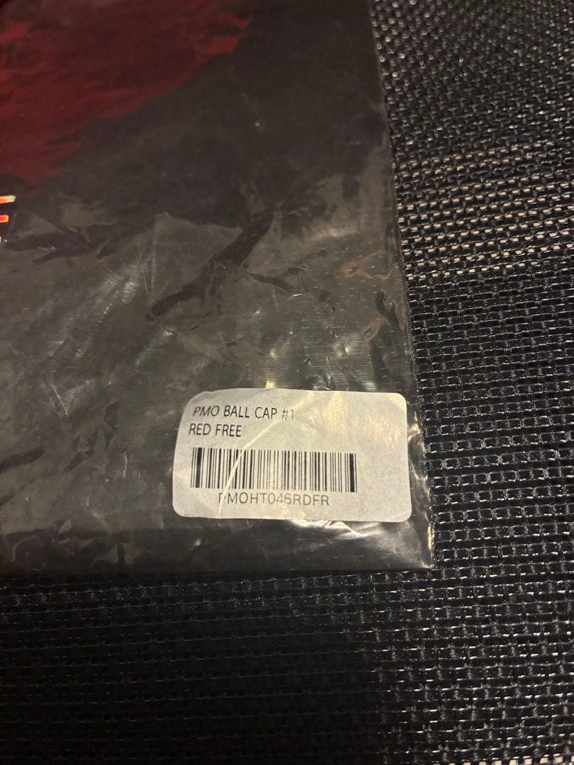 帽子 peaceminusone BALL CAP #1 RED