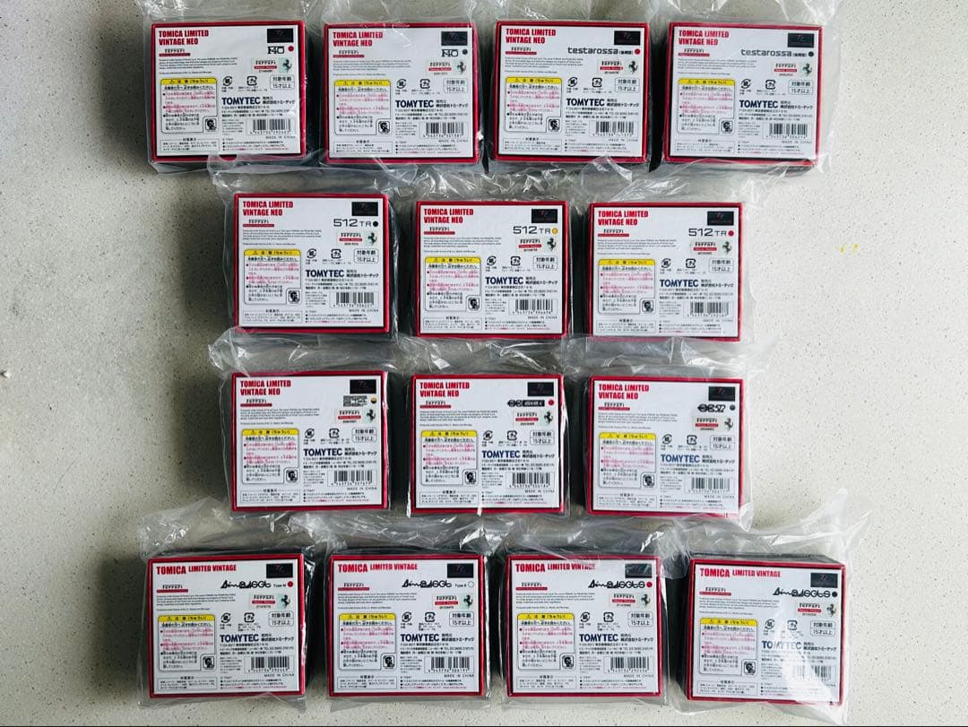 トミカリミテッドヴィンテージNEO フェラーリ 14台セット