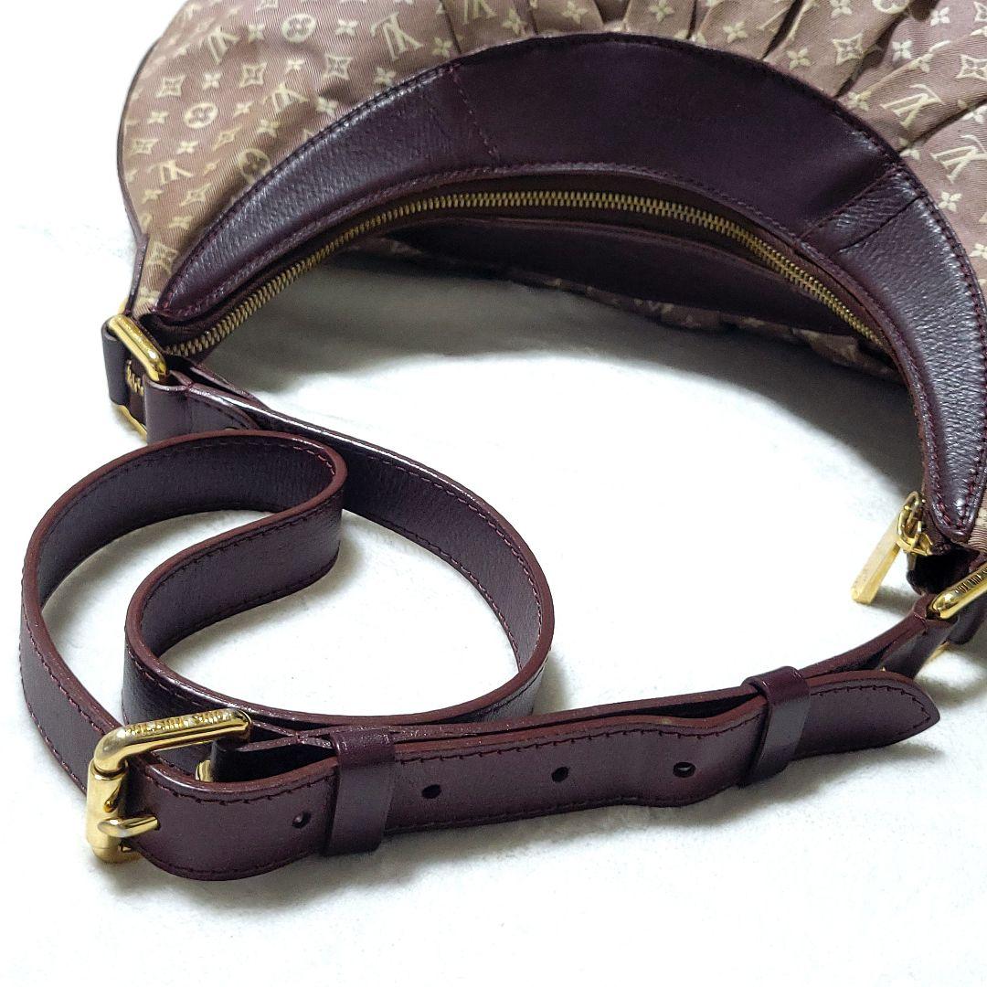 希少品 ルイヴィトン　ショルダーバッグ ラプソディーMM モノグラムミニ セピア