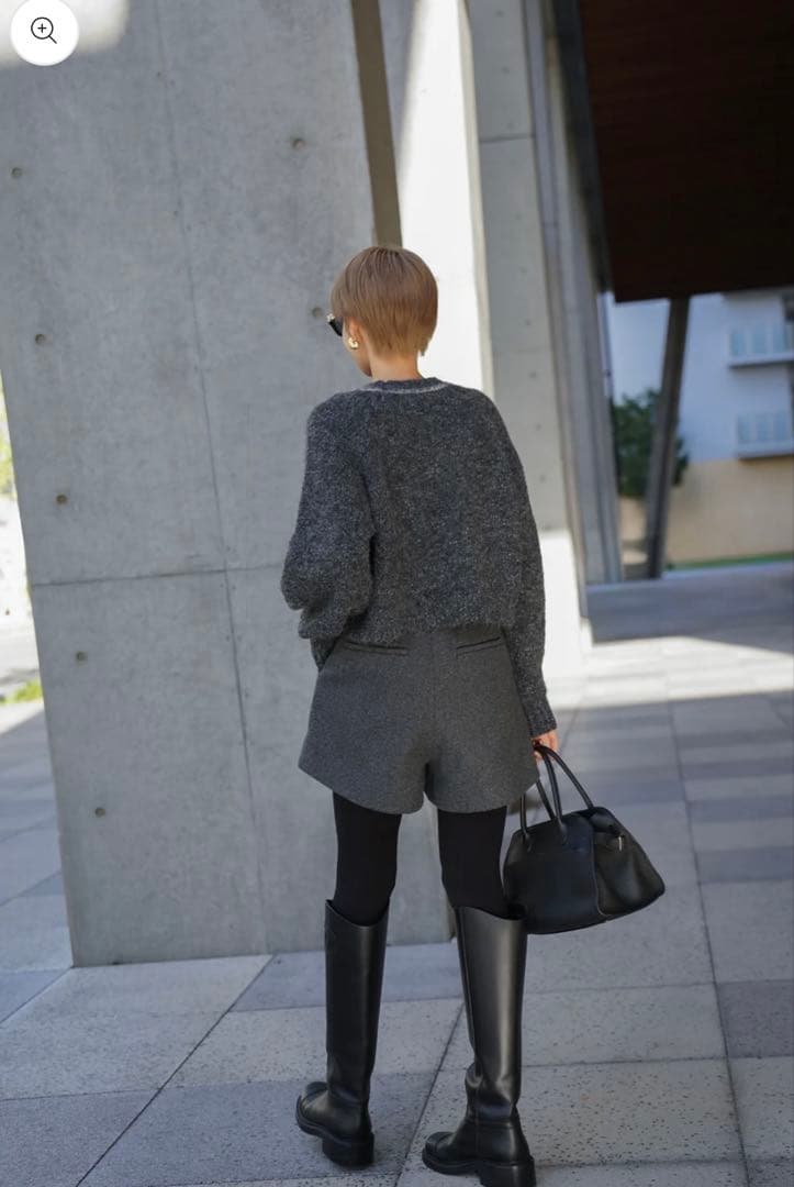 新品 即納 ELLIE スコート【GRAY】