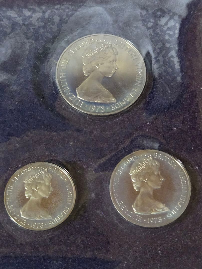 イギリス領 ヴァージン諸島 エリザベス2世 フランクリンミント ミントセット