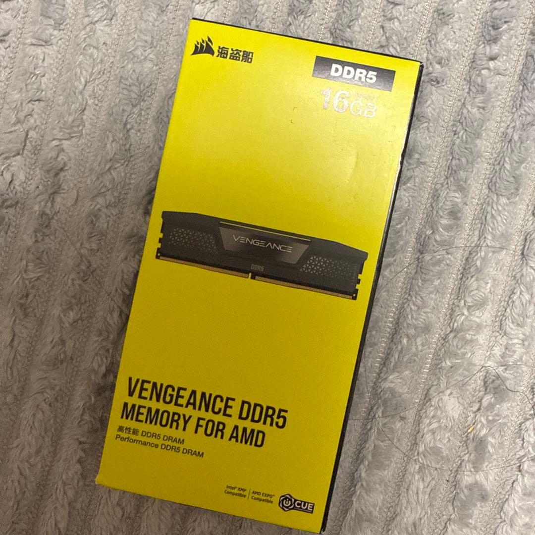 VENGEANCE DDR5 16GB メモリ1枚