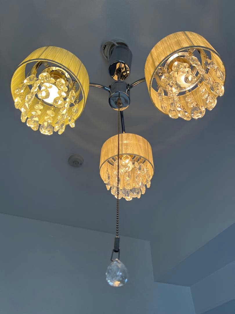 【ことぶき様】フランフラン シャンデリア Franc Franc クリスタル照明