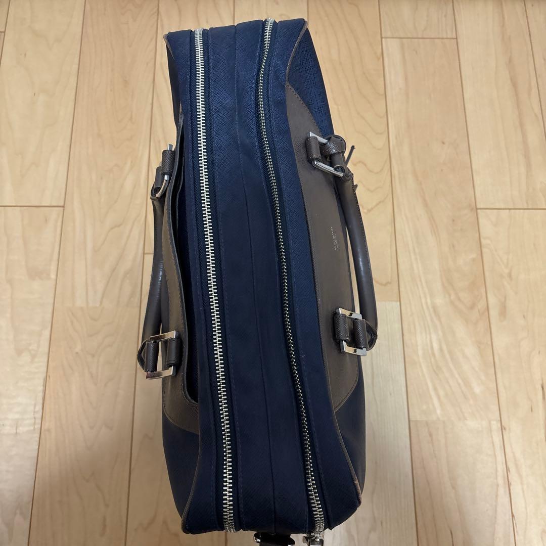 Pellemorbidaビジネスバッグ　紺