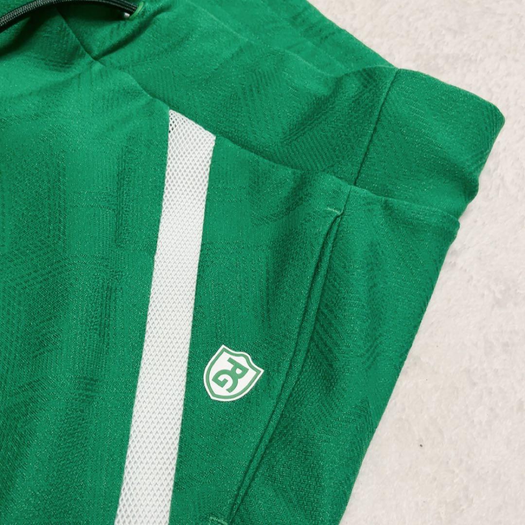 パーリーゲイツ　セットアップ　近年モデル　ニット　スカート　グリーン