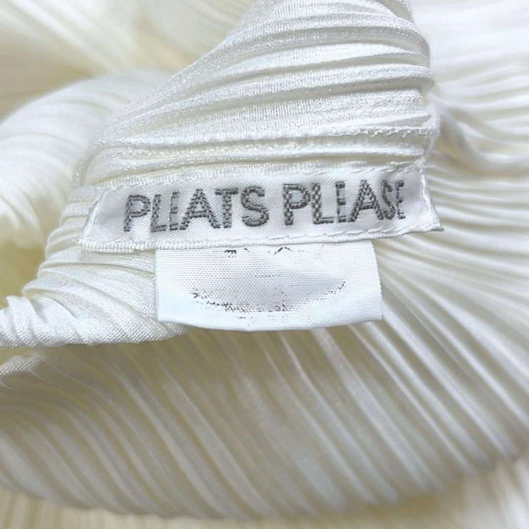 プリーツプリーズ ロング タンクトップ チュニック ワンピース 3 ホワイト 白