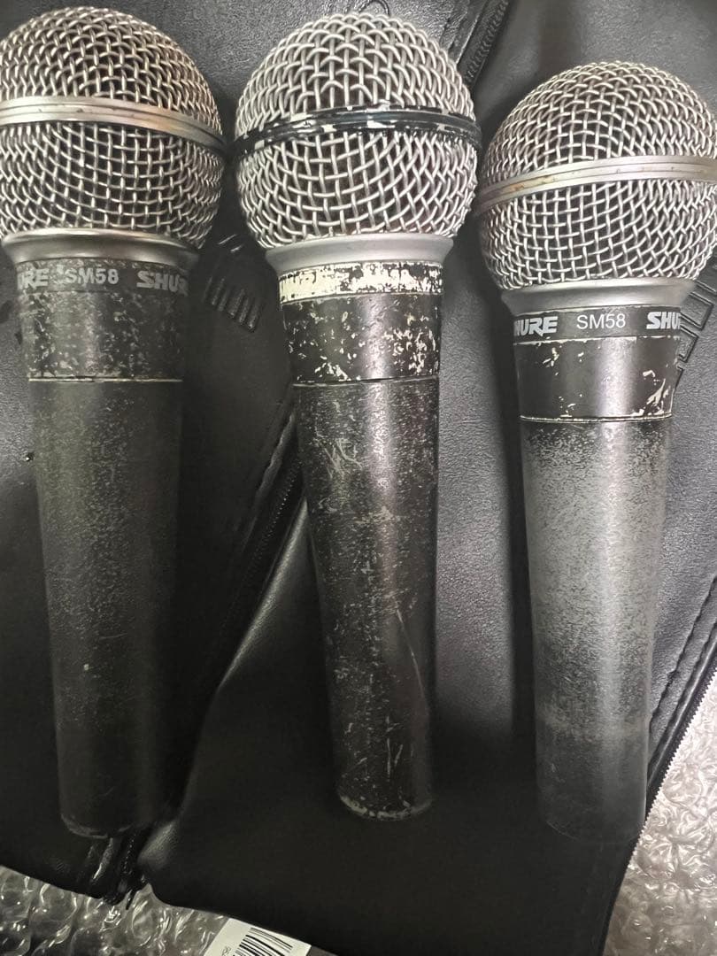 SHUREシュアー マイク SM58 3本