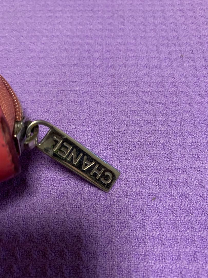 CHANEL レザーケース ピンク