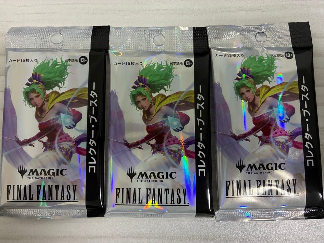 コレクターブースター　3パック　マジック ザ ギャザリング　ff日本語版
