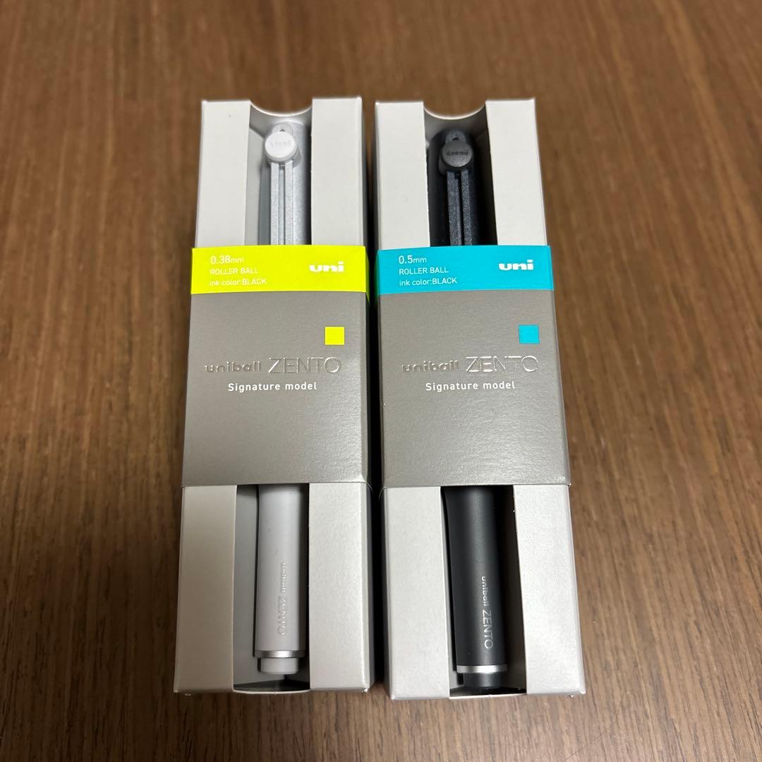 【新品未開封】uniball ZENTO シグニチャーモデル　2本セット