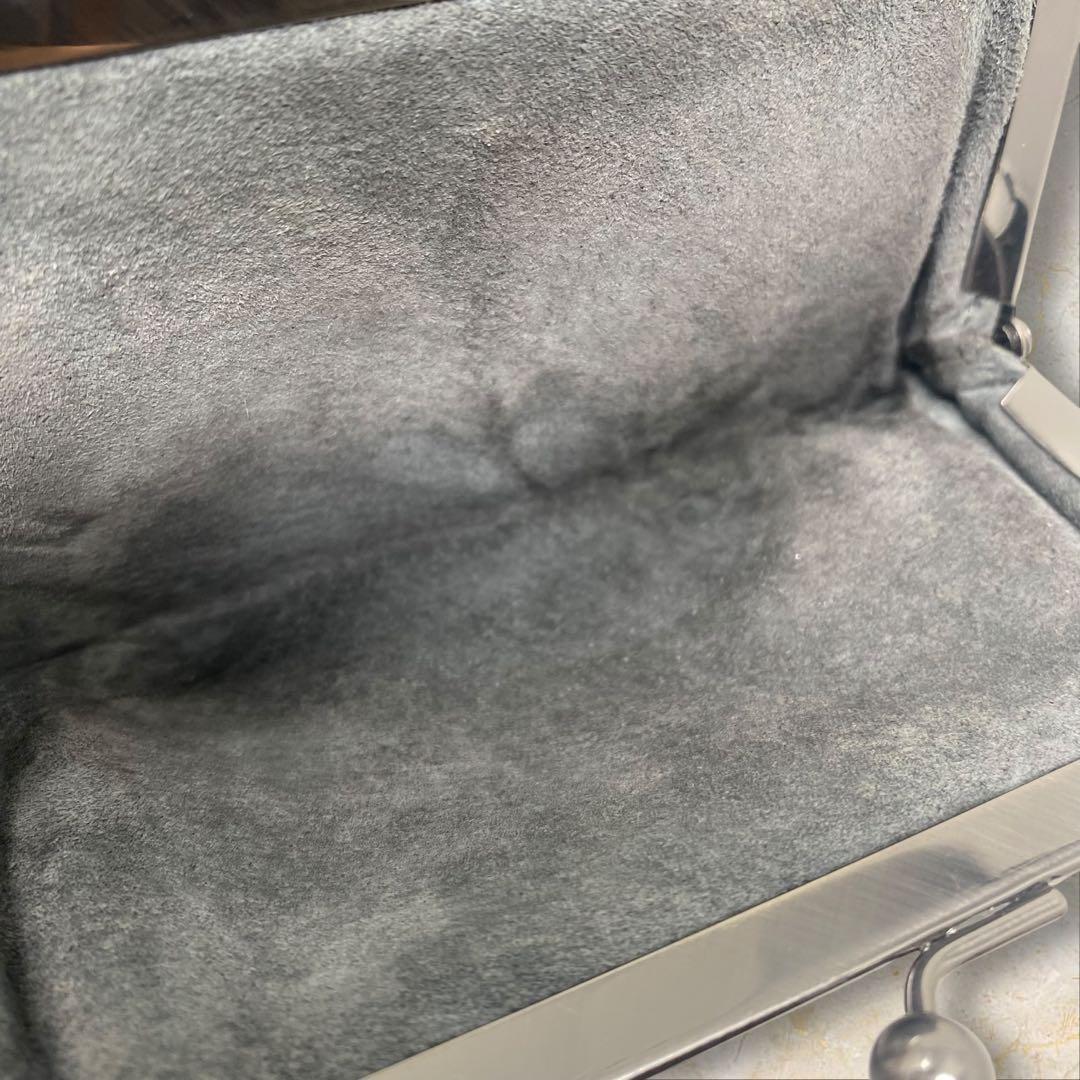 土屋鞄 トーンオイルヌメ がま口ポケット財布 ブラック 財布 がま口 黒