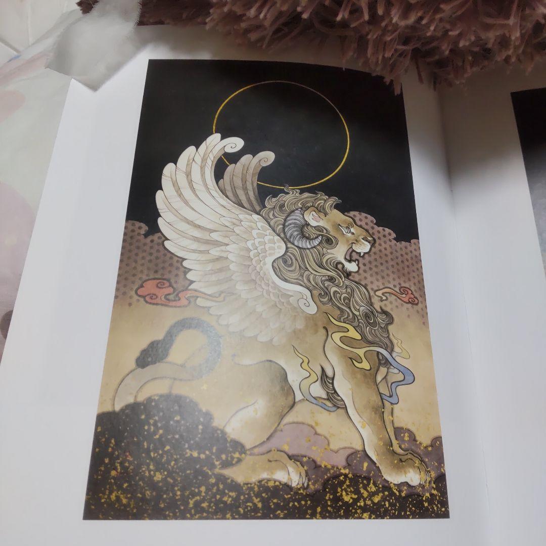 日本画 玉井伸弥作 しんしんと