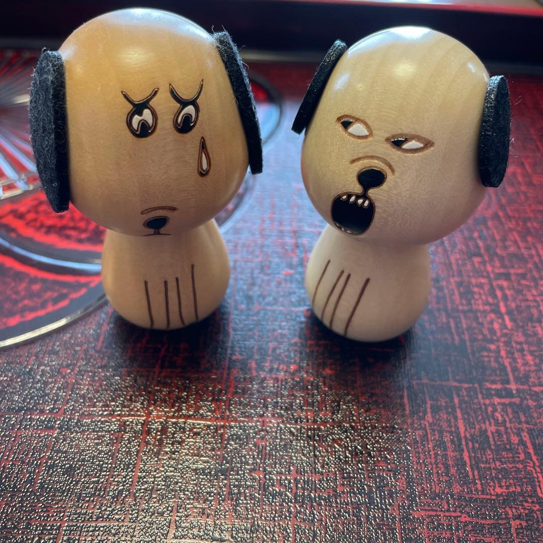 エレオノールボストロム　卯三郎こけし　ぶんぶんこけし　しくしくこけし　人気作家