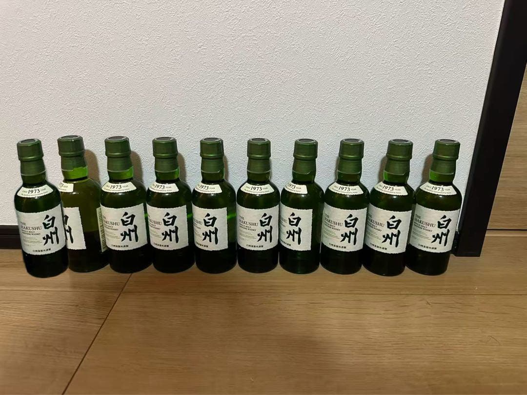 【新品・未開封】サントリー 白州 NV180ml 10本セット