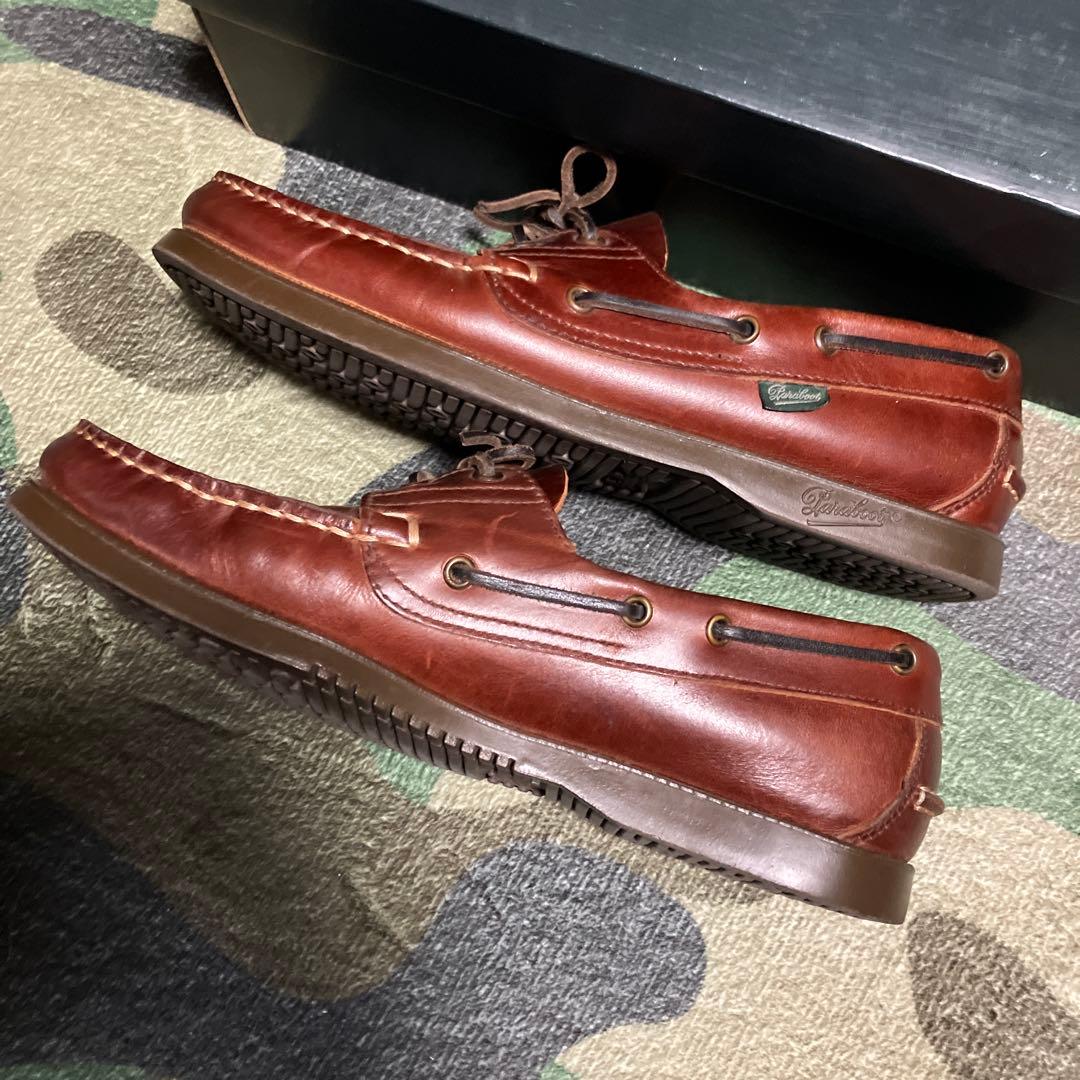 Paraboot Barth Marineモカシンシューズ 28cm