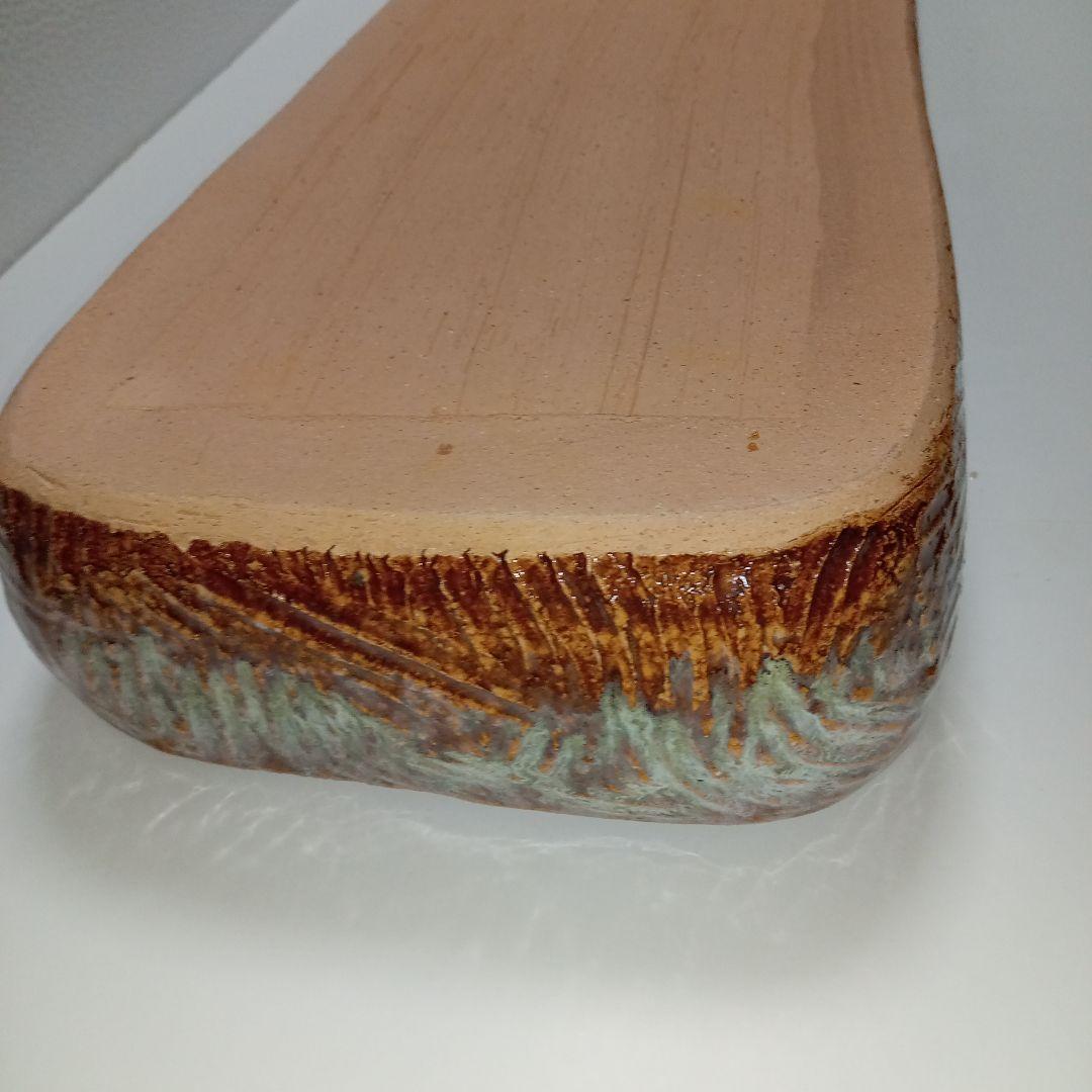 水盤(65cm)華道具　茶道　池坊　変形花器　生け花　小原　草月　花瓶　　自由花