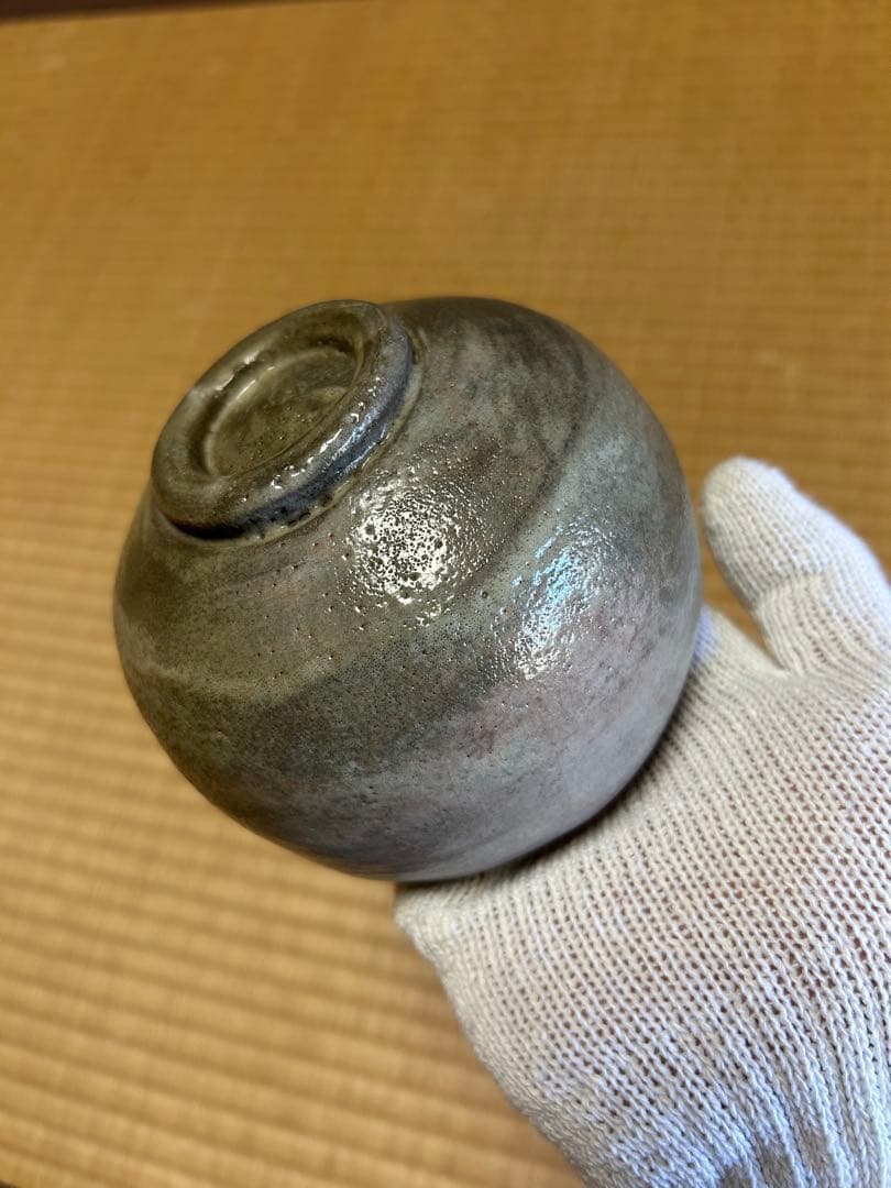 【大樋窯変茶碗 伊豆蔵正次】 大樋 窯変 茶碗 茶道具 陶器 和食器 骨董 九谷