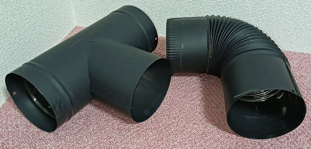 ホンマ製作所 窓付時計型ストーブ ASW-60B ステンレス製 黒耐熱 未使用品