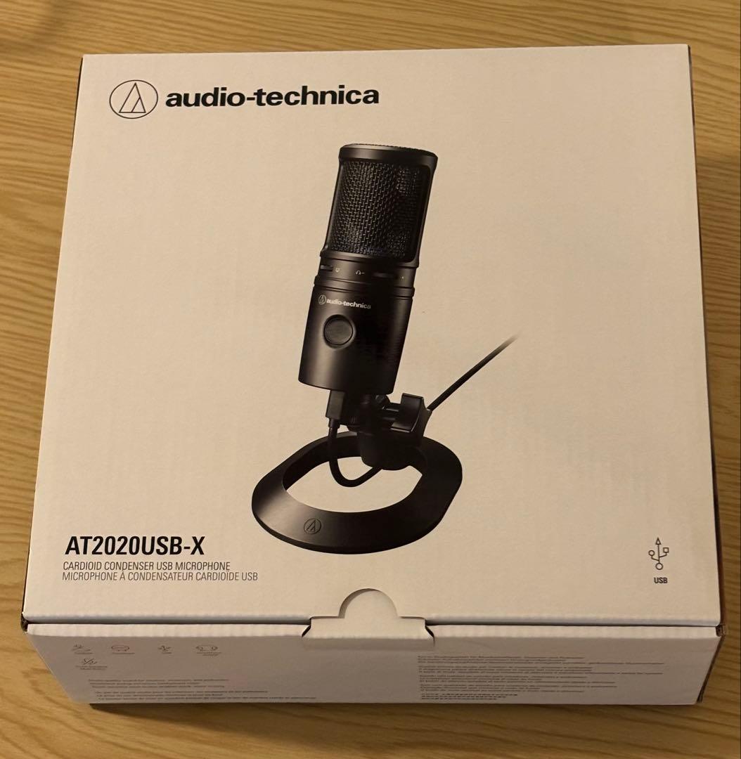 オーディオテクニカ コンデンサマイク AT2020USB-X