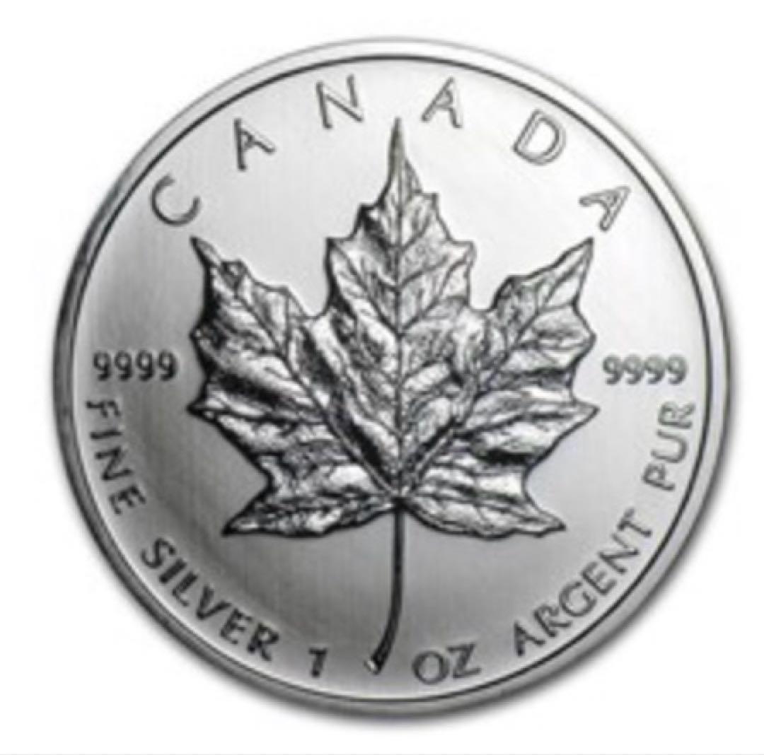 カナダ 9999純銀 1オンス 5ドル 2011年 メープルリーフ
