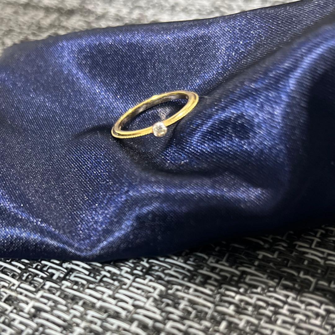 agete リング（K18）　9号