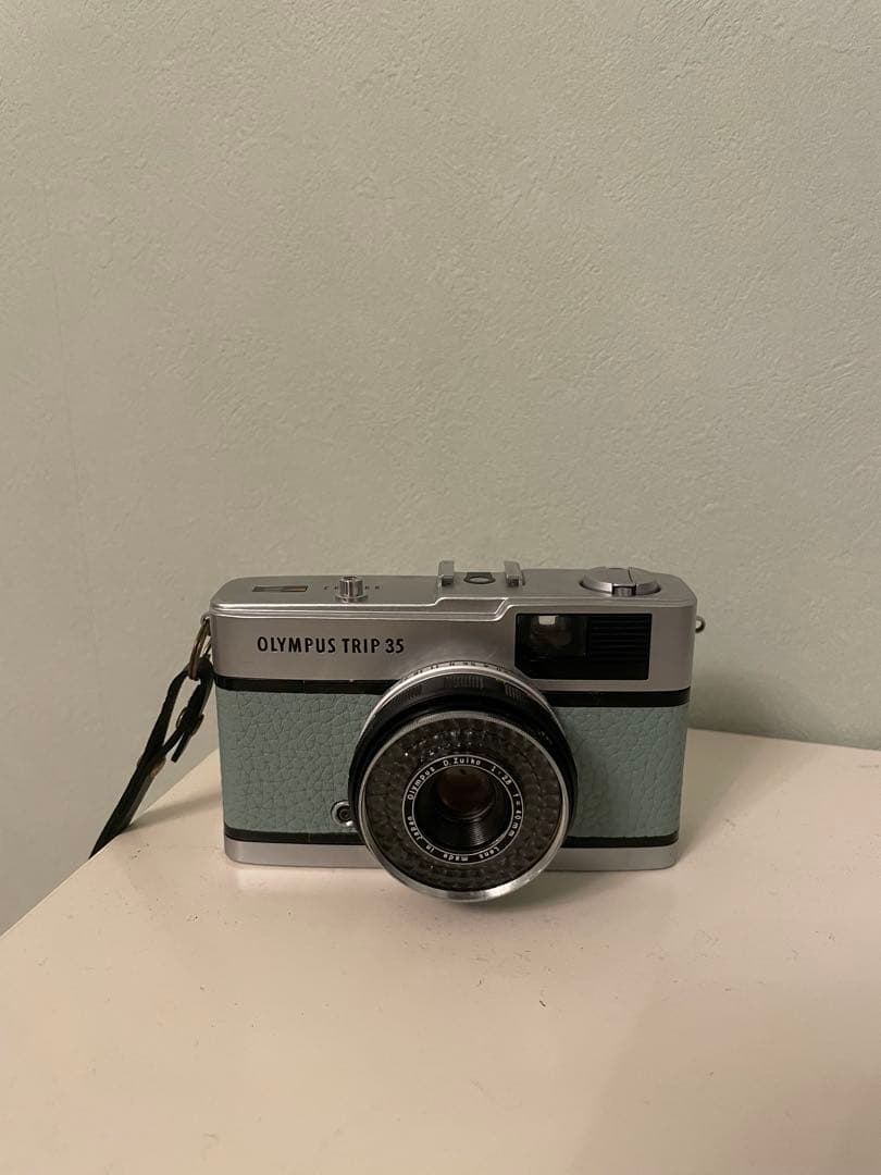 OLYMPUS TRIP 35 フィルムカメラ 水色